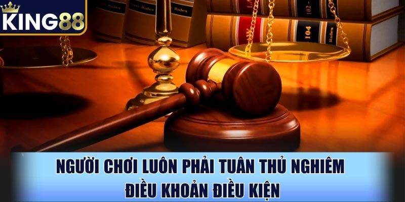 Người chơi luôn phải tuân thủ nghiêm điều khoản điều kiện Người chơi luôn phải tuân thủ nghiêm điều khoản điều kiện