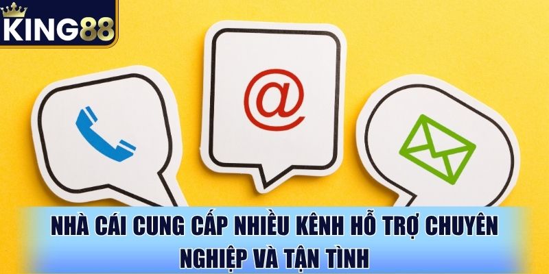 Nhà cái cung cấp nhiều kênh hỗ trợ chuyên nghiệp và tận tình Nhà cái cung cấp nhiều kênh hỗ trợ chuyên nghiệp và tận tình
